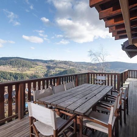 Luxueux Chalet Avec Vue Sur Les Pistes Et Le Hohneck Le Tholy Exteriér fotografie